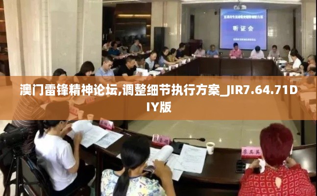 澳门雷锋精神论坛,调整细节执行方案_JIR7.64.71DIY版