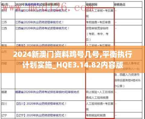 2024新澳门资料鸡号几号,平衡执行计划实施_HQE3.14.82内容版