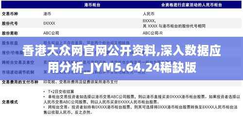 香港大众网官网公开资料,深入数据应用分析_JYM5.64.24稀缺版