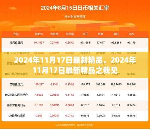 2024年11月17日最新精品深度解析