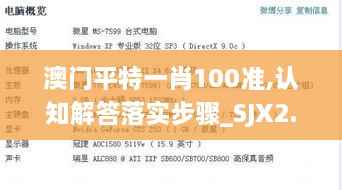 澳门平特一肖100准,认知解答落实步骤_SJX2.39.89演讲版