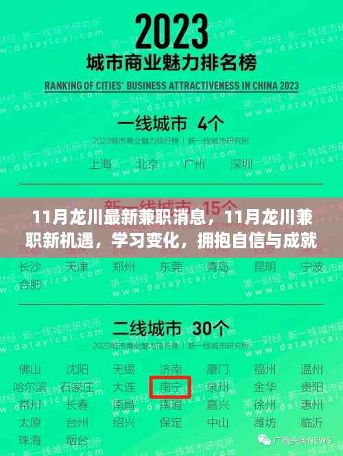 11月龙川兼职新动态，学习、自信与成就，励志之火点燃正能量