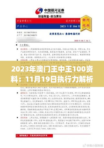 2023年澳门王中王100资料:11月19日执行力解析与落实_GHZ6.76.22优雅版