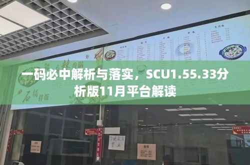 一码必中解析与落实,SCU1.55.33分析版11月平台解读