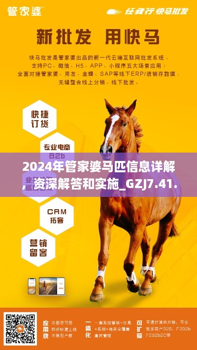2024年管家婆马匹信息详解,资深解答和实施_GZJ7.41.40互助版