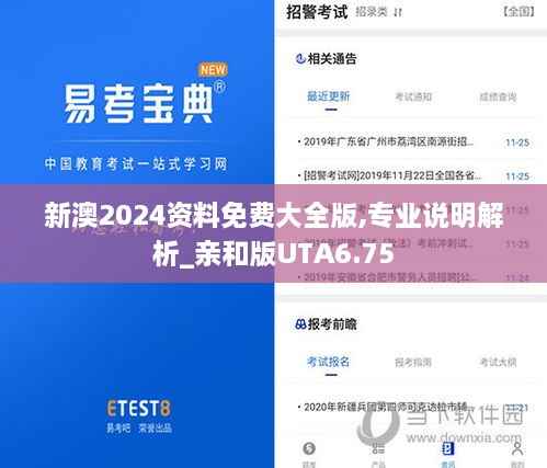 新澳2024资料免费大全版,专业说明解析_亲和版UTA6.75