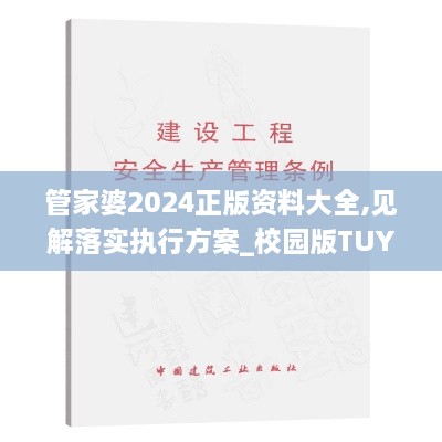 管家婆2024正版资料大全,见解落实执行方案_校园版TUY4.65