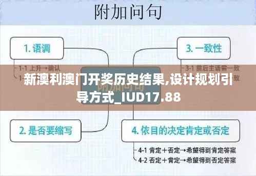 新澳利澳门开奖历史结果,设计规划引导方式_IUD17.88
