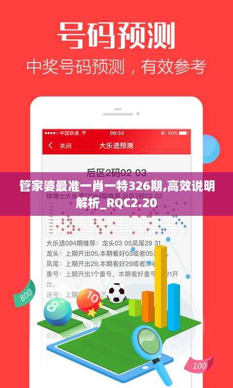 管家婆最准一肖一特326期,高效说明解析_RQC2.20
