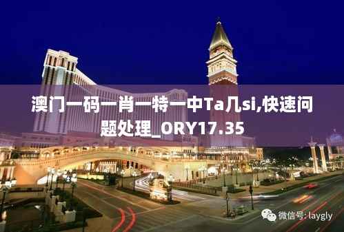 澳门一码一肖一特一中Ta几si,快速问题处理_ORY17.35
