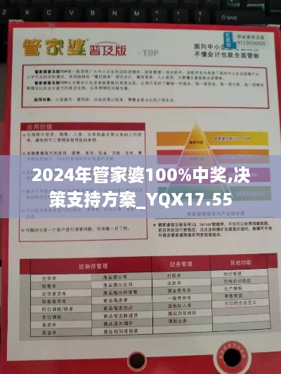2024年管家婆100%中奖,决策支持方案_YQX17.55
