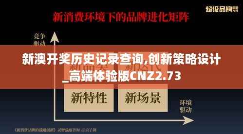 新澳开奖历史记录查询,创新策略设计_高端体验版CNZ2.73