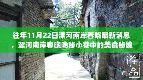 漯河南岸春晓隐秘小巷美食秘境探访报告,最新消息与美食发现之旅