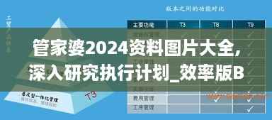 管家婆2024资料图片大全,深入研究执行计划_效率版BJV2.86