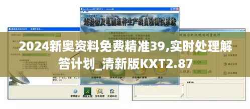 2024新奥资料免费精准39,实时处理解答计划_清新版KXT2.87
