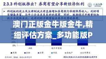 澳门正版金牛版金牛,精细评估方案_多功能版PVS9.84