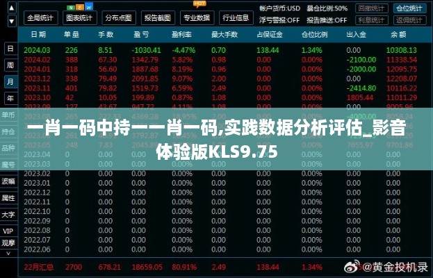 一肖一码中持一一肖一码,实践数据分析评估_影音体验版KLS9.75