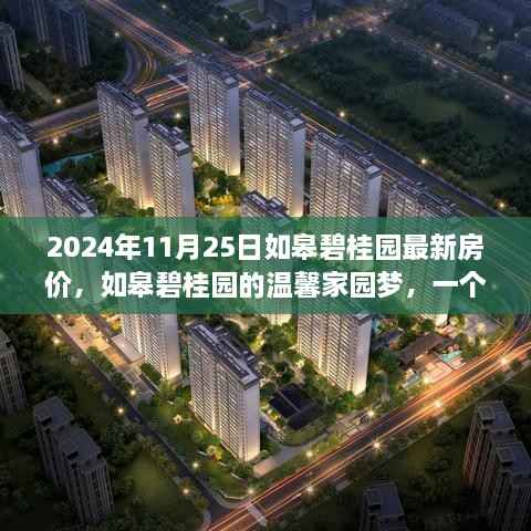 如皋碧桂园最新房价揭秘，友情与陪伴的温馨家园梦