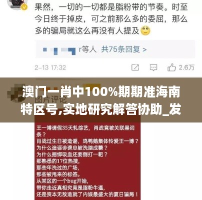 澳门一肖中100%期期准海南特区号,实地研究解答协助_发布版WAN9.10
