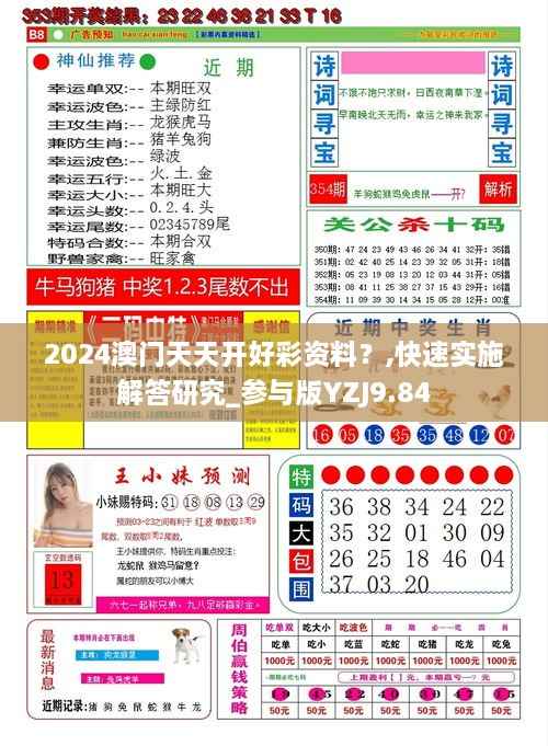 2024澳门天天开好彩资料?,快速实施解答研究_参与版YZJ9.84