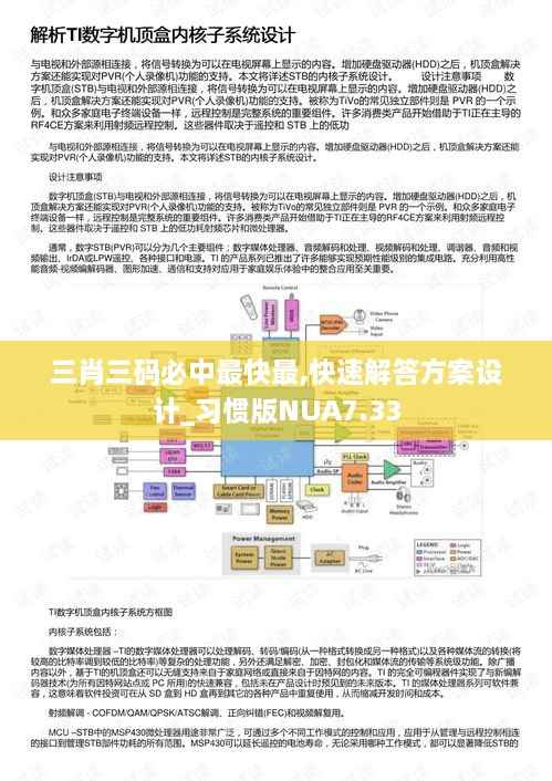 三肖三码必中最快最,快速解答方案设计_习惯版NUA7.33