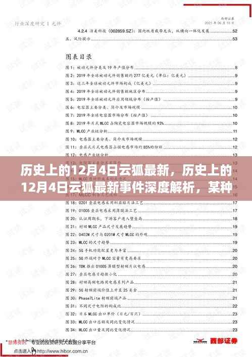 历史上的12月4日云狐事件深度解析与观点探讨