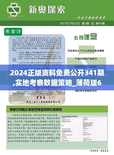 2024正版资料免费公开341期,实地考察数据策略_薄荷版6.698