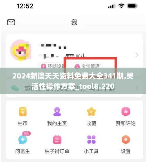 2024新澳天天资料免费大全341期,灵活性操作方案_tool8.220