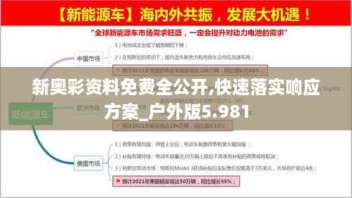 新奥彩资料免费全公开,快速落实响应方案_户外版5.981