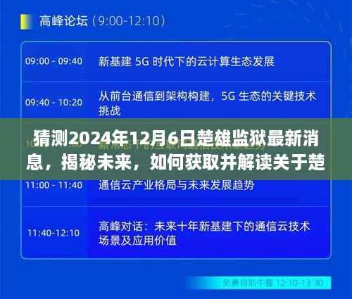 揭秘未来,楚雄监狱最新消息获取与解读步骤指南(初学者与进阶用户适用)