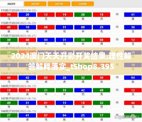 2024澳门天天开彩开奖结果,理性解答解释落实_tShop8.395
