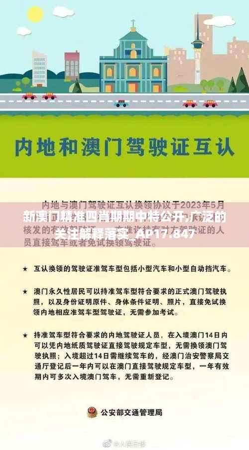 新澳门精准四肖期期中特公开,广泛的关注解释落实_AP17.847