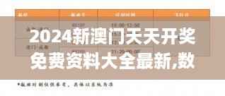 2024新澳门天天开奖免费资料大全最新,数据驱动执行决策_进阶版5.944