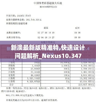 新澳最新版精准特,快速设计问题解析_Nexus10.347