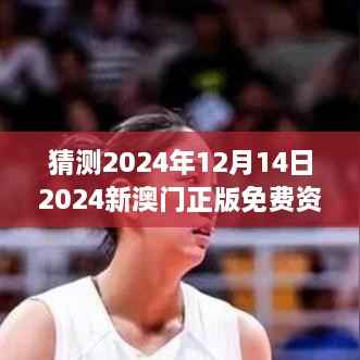 猜测2024年12月14日2024新澳门正版免费资本车:澳门环保投资的新方向