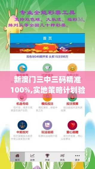 新澳门三中三码精准100%,实地策略计划验证_界面版1.641