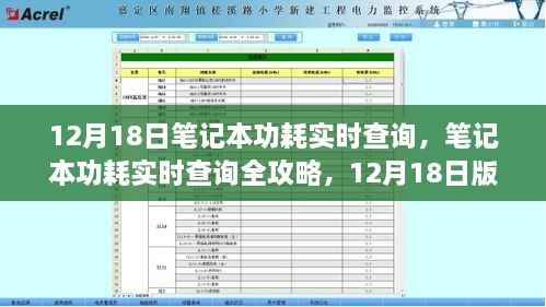 12月18日笔记本功耗实时查询攻略,初学者与进阶用户全指南