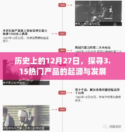 探寻热门产品起源与发展,历史上的十二月二十七日回顾