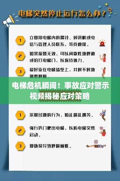 电梯危机瞬间!事故应对警示视频揭秘应对策略