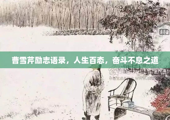 曹雪芹励志语录,人生百态,奋斗不息之道